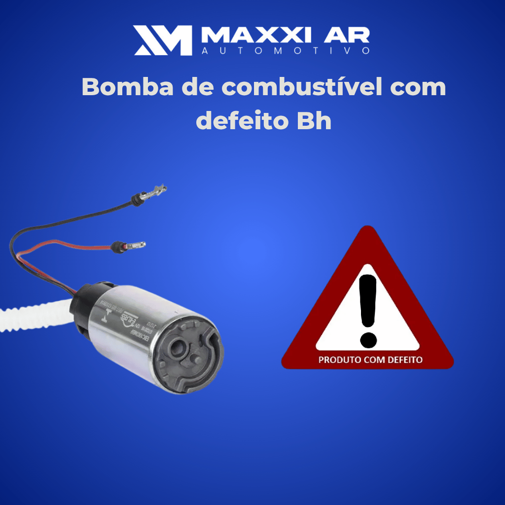 Bomba de combustível com defeito necessitando de reparo urgente em Belo Horizonte