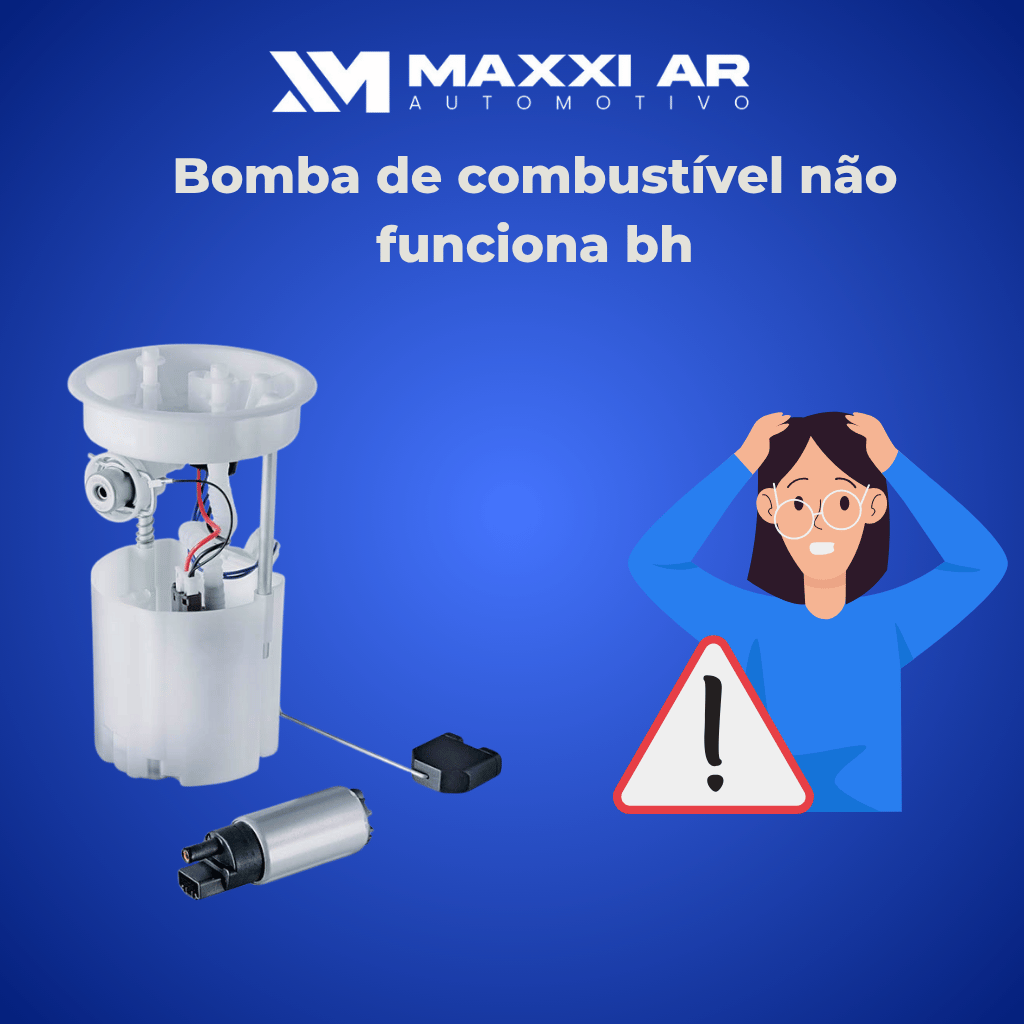 Bomba de combustível que não funciona, indicando falha total em Belo Horizonte