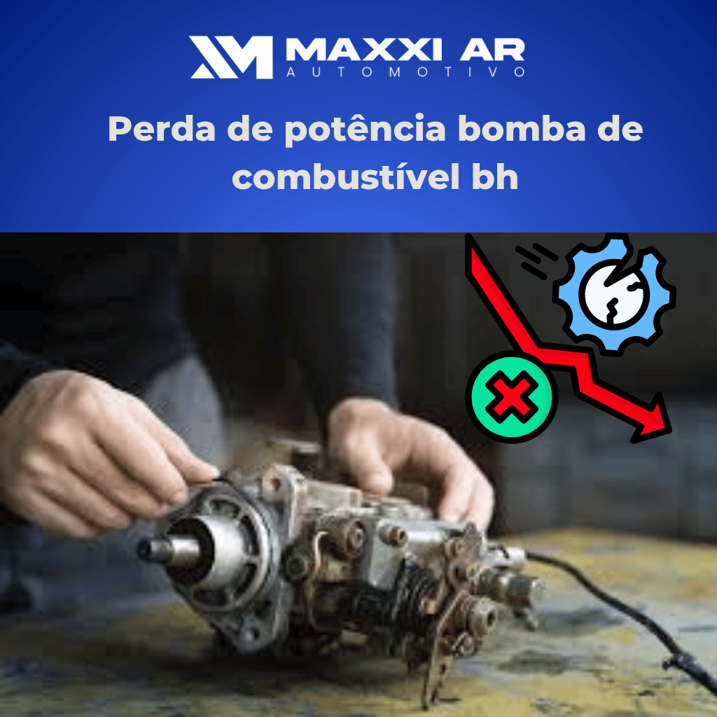 Carro com perda de potência devido à bomba de combustível fraca ou com baixa pressão em Belo Horizonte