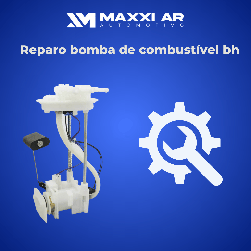Técnico realizando o reparo e conserto de bomba de combustível em bancada especializada em Belo Horizonte